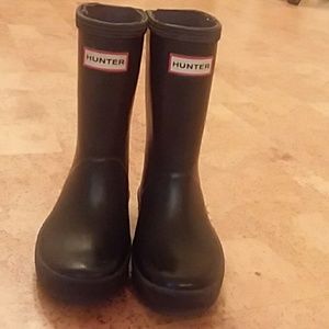 Navy Hunter Boots